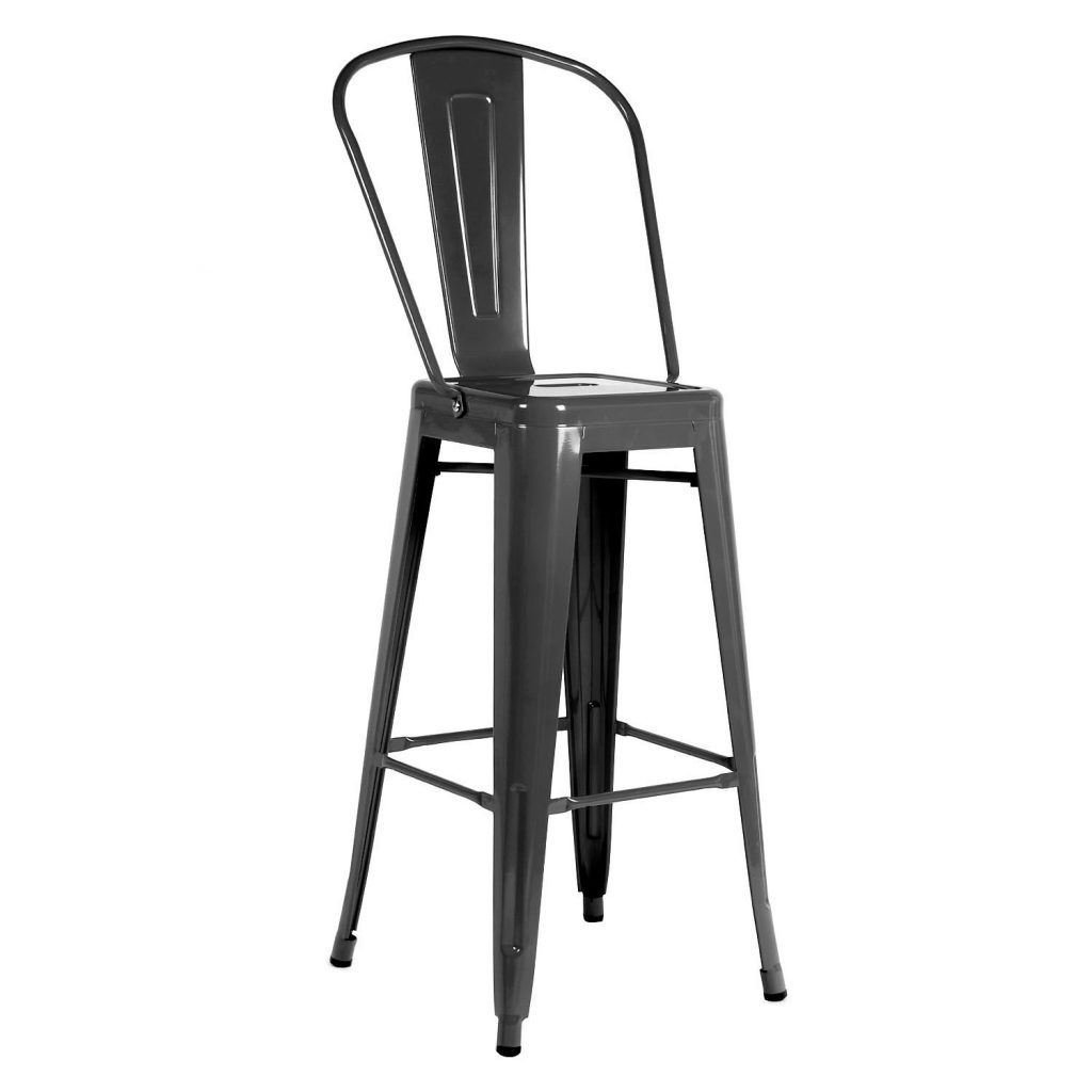 Taburete alto rostov negro