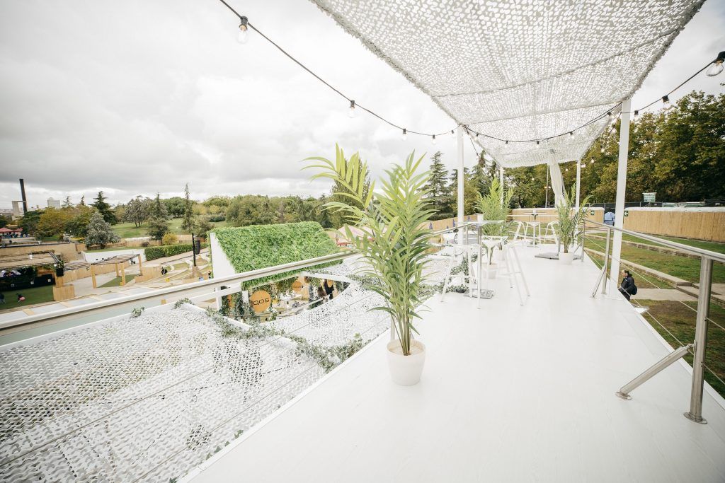 Terraza contenedor