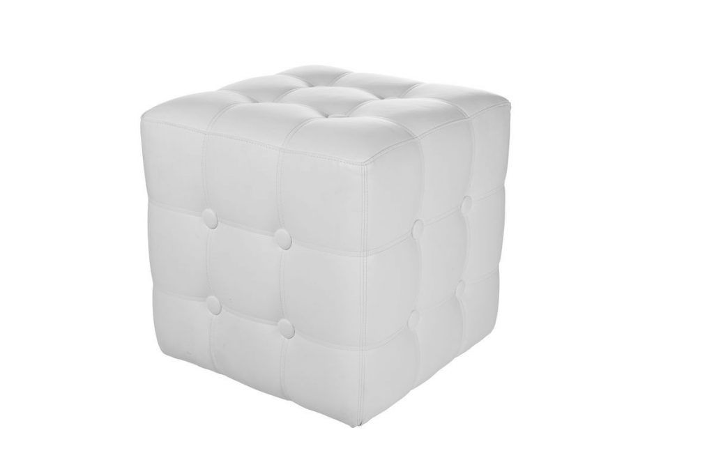 Puf cubo acolchado