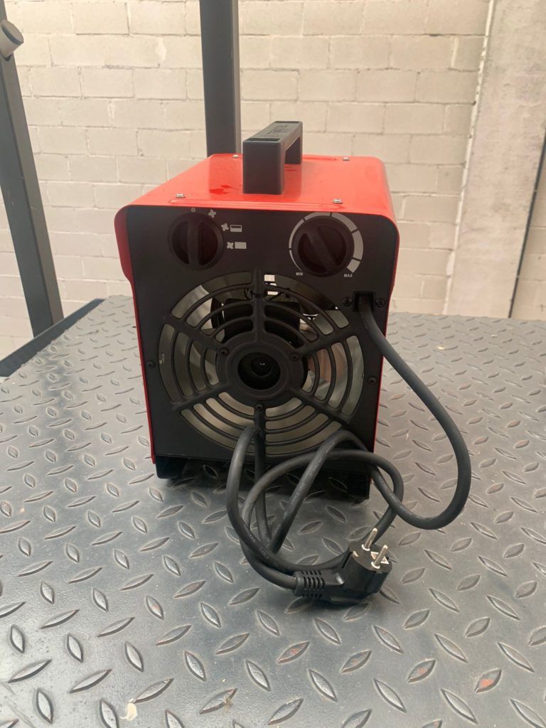 Calefactor eléctrico industrial