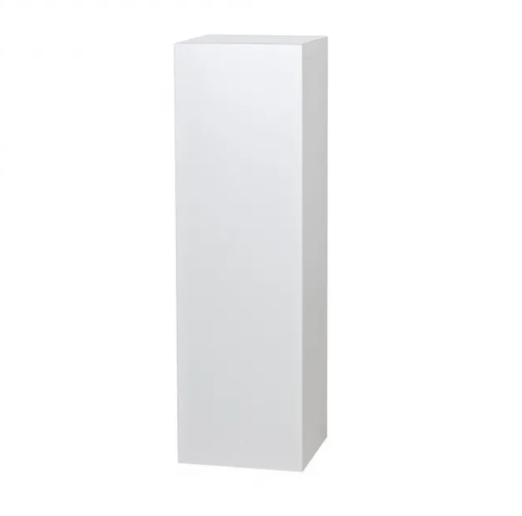 Peana blanca 35x45x103 cm