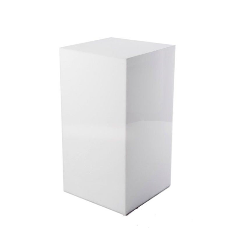 Peana blanca 80x80x71 cm